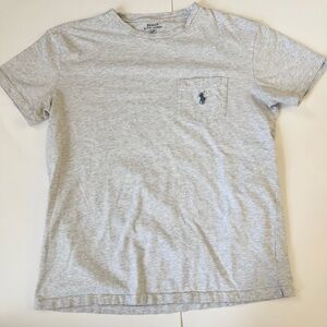 Polo by Ralph Lauren Light Gray Men's Tee